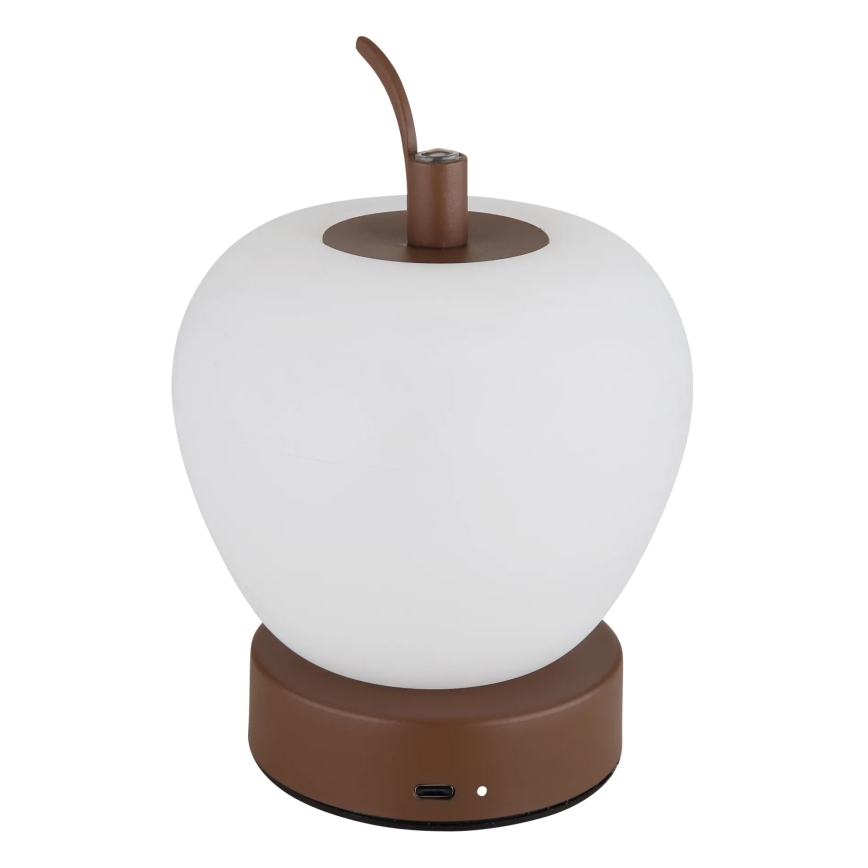 Globo - Candeeiro de mesa táctil LED com regulação LED/2W/3,7V 2700K/4000K/6500K 1200 mAh USB castanho