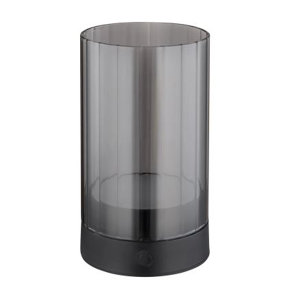 Globo - Candeeiro de mesa LED para exterior tátil e regulável LED/2W/3,7V 2700/4000/6500K 1200mAh IP44 cinzento