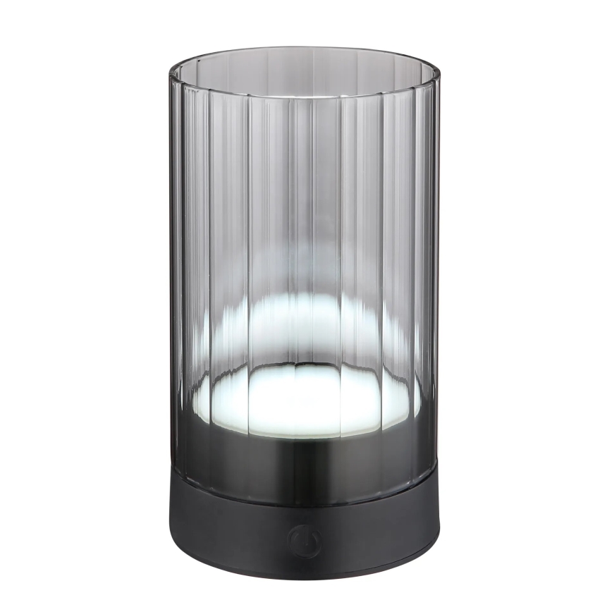 Globo - Candeeiro de mesa LED para exterior tátil e regulável LED/2W/3,7V 2700/4000/6500K 1200mAh IP44 cinzento