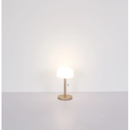 Globo - Candeeiro de mesa LED/1,5W/3,7V 3000/4200/6000K 1800mAh castanho