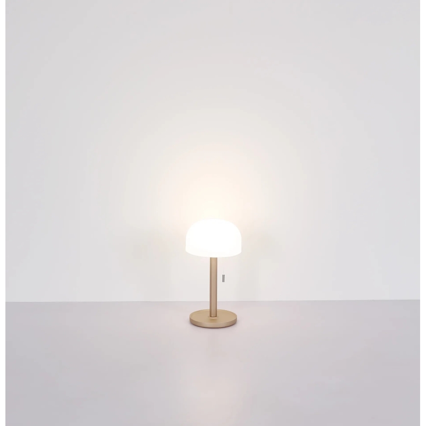 Globo - Candeeiro de mesa LED/1,5W/3,7V 3000/4200/6000K 1800mAh castanho