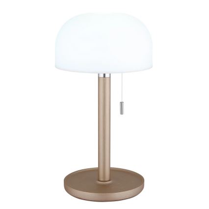 Globo - Candeeiro de mesa LED/1,5W/3,7V 3000/4200/6000K 1800mAh castanho