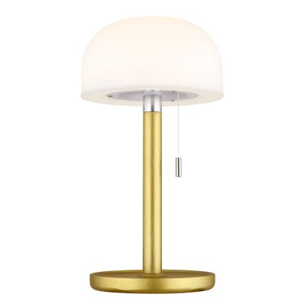 Globo - Candeeiro de mesa LED/1,5W/3,7V 3000/4200/6000K 1800mAh latão