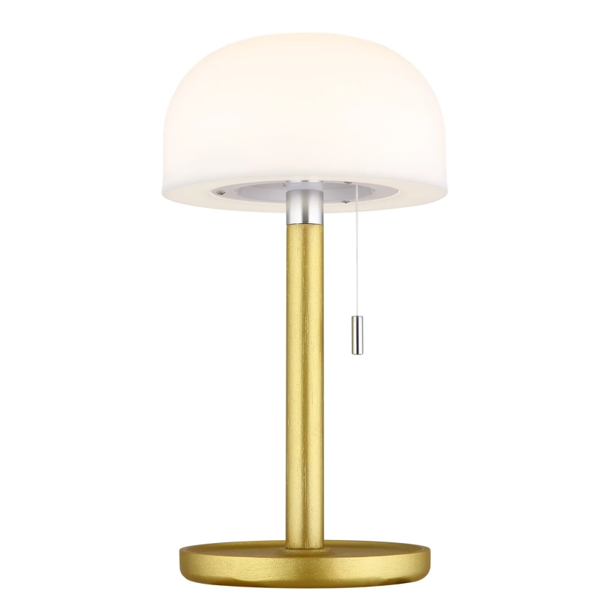 Globo - Candeeiro de mesa LED/1,5W/3,7V 3000/4200/6000K 1800mAh latão