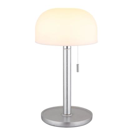 Globo - Candeeiro de mesa LED/1,5W/3,7V 3000/4200/6000K 1800mAh prateado