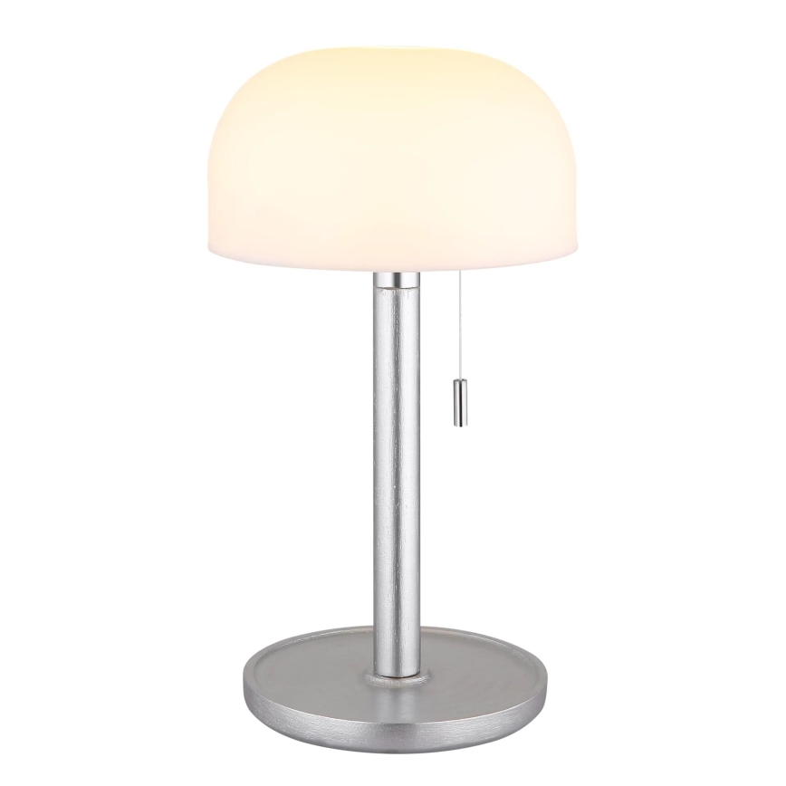 Globo - Candeeiro de mesa LED/1,5W/3,7V 3000/4200/6000K 1800mAh prateado