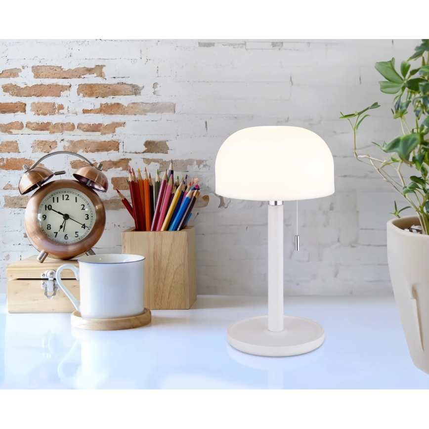 Globo - Candeeiro de mesa LED/1,5W/3,7V 3000/4200/6000K 1800mAh branco