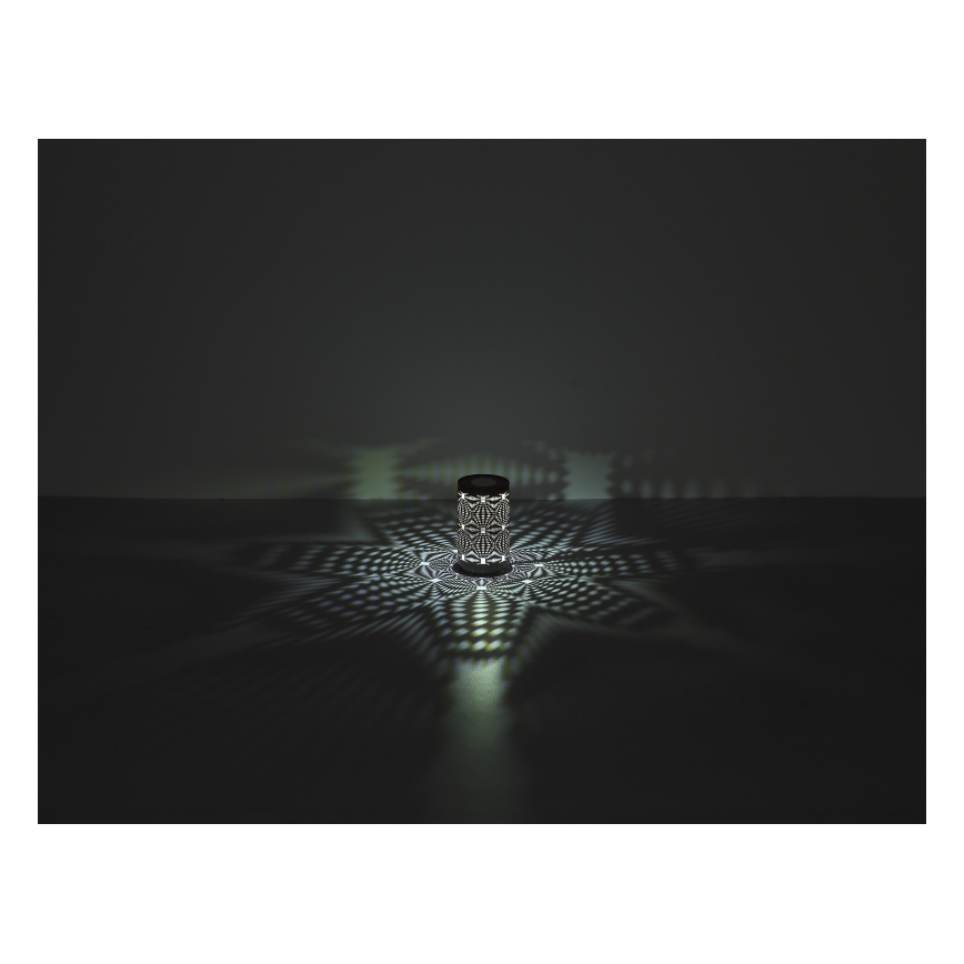 Globo - Candeeiro de mesa tátil LED RGB LED/1W/5V 500 mAh castanho