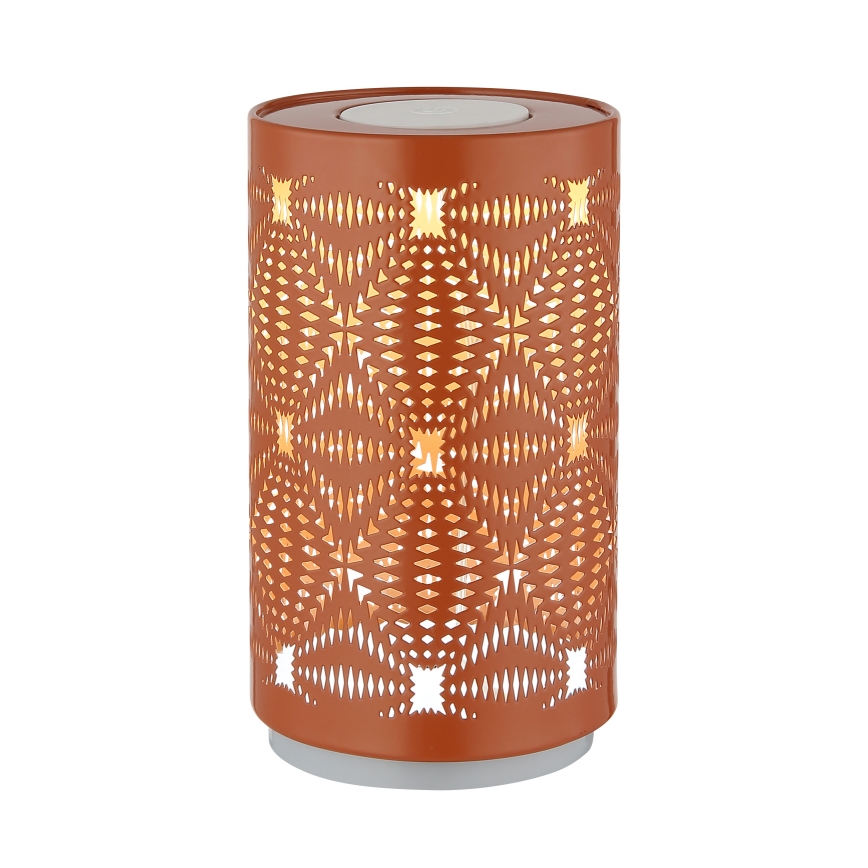 Globo - Lâmpada de mesa recarregável LED RGB tátil LED/1W/5V 500 mAh cobre