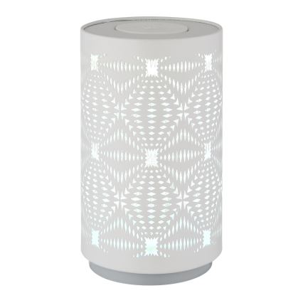 Globo - Lâmpada de mesa recarregável LED RGB com toque LED/1W/5V 500 mAh branca