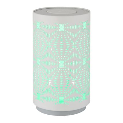 Globo - Lâmpada de mesa recarregável LED RGB com toque LED/1W/5V 500 mAh branca