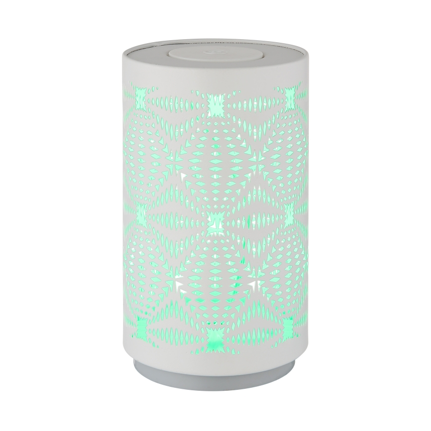 Globo - Lâmpada de mesa recarregável LED RGB com toque LED/1W/5V 500 mAh branca
