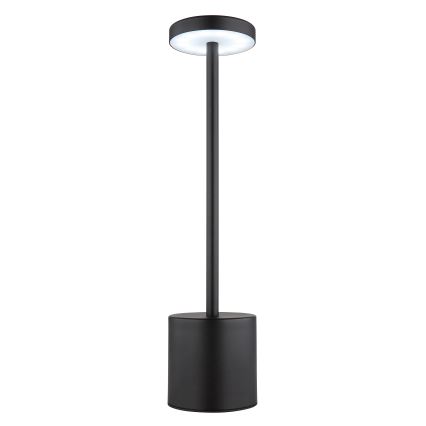 Globo - Candeeiro de mesa táctil LED com regulação LED/1,2W/3,7V 2000K/3500K/7000K 1200 mAh USB preto