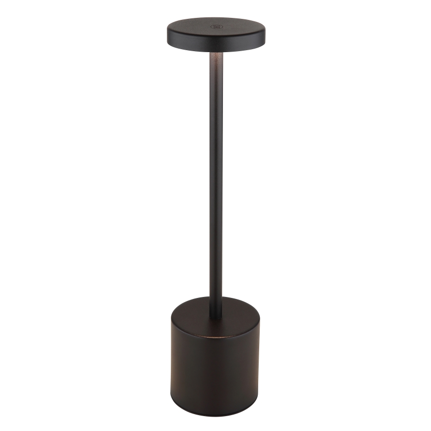 Globo - Candeeiro de mesa táctil LED com regulação LED/1,2W/3,7V 2000K/3500K/7000K 1200 mAh USB preto