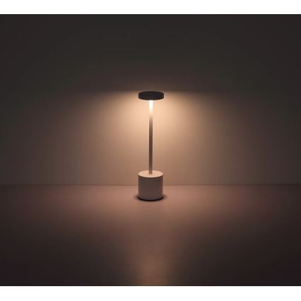 Globo - Candeeiro de mesa táctil LED com regulação LED/1,2W/3,7V 2000K/3500K/7000K 1200 mAh USB branco