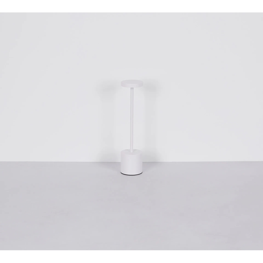 Globo - Candeeiro de mesa táctil LED com regulação LED/1,2W/3,7V 2000K/3500K/7000K 1200 mAh USB branco