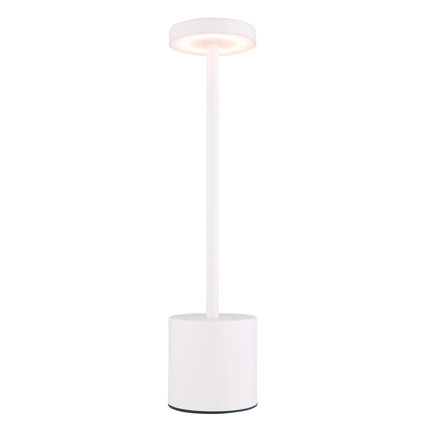 Globo - Candeeiro de mesa táctil LED com regulação LED/1,2W/3,7V 2000K/3500K/7000K 1200 mAh USB branco