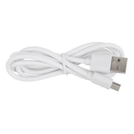 Globo - Candeeiro de mesa táctil LED com regulação LED/1,2W/3,7V 2000K/3500K/7000K 1200 mAh USB branco