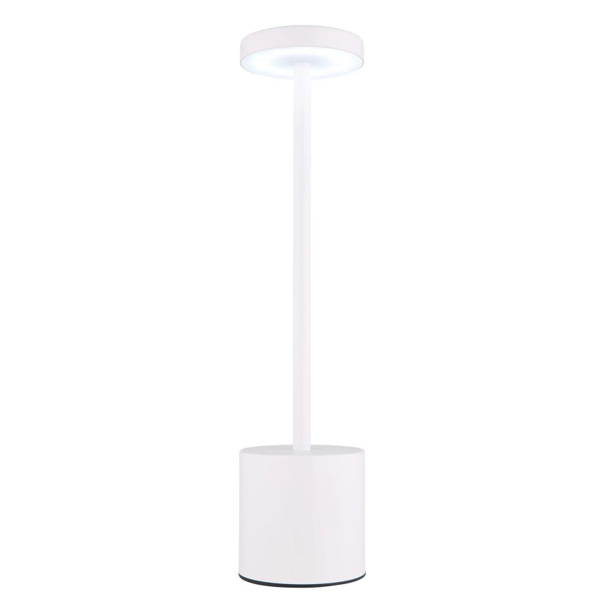 Globo - Lâmpada de mesa LED tátil regulável LED/1,2W/3,7V 2000K/3500K/7000K 1200 mAh USB branca