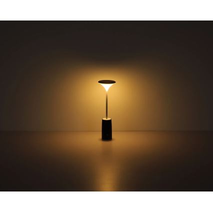 Globo - Candeeiro de mesa tátil LED com regulação LED/1,2W/3,7V 3000K 1500mAh preto