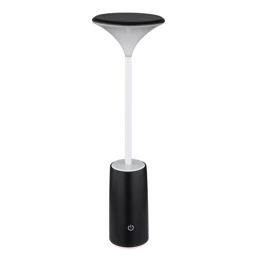 Globo - Candeeiro de mesa tátil LED com regulação LED/1,2W/3,7V 3000K 1500mAh preto
