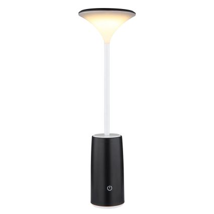 Globo - Candeeiro de mesa tátil LED com regulação LED/1,2W/3,7V 3000K 1500mAh preto