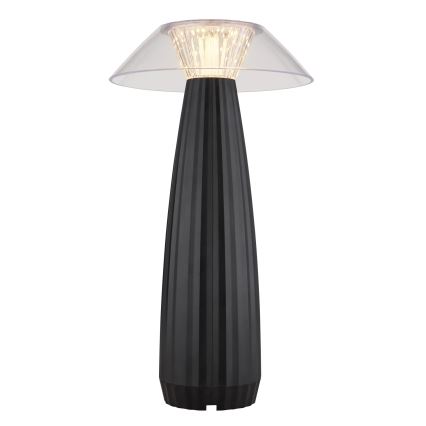 Globo 21021B - Candeeiro de mesa tátil LED com regulação LED/1W/3,7V 3000K preto