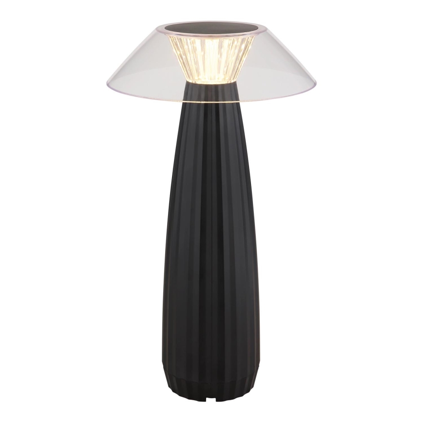 Globo 21021B - Candeeiro de mesa tátil LED com regulação LED/1W/3,7V 3000K preto