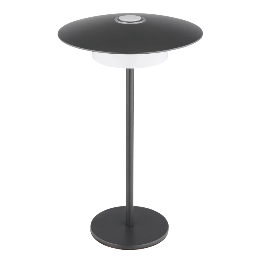 Globo - Candeeiro de mesa tátil LED para exterior LED/3W/3,7V 1800/2700/3000K IP44 1800 mAh cinzento