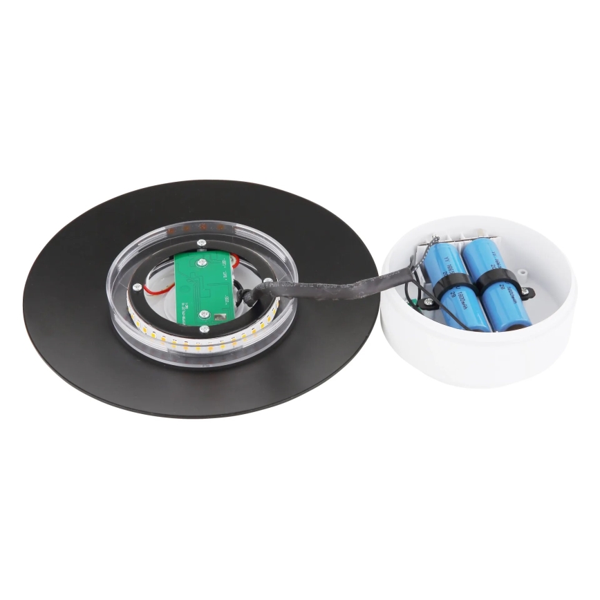 Globo - Candeeiro de mesa tátil LED para exterior LED/3W/3,7V 1800/2700/3000K IP44 1800 mAh cinzento