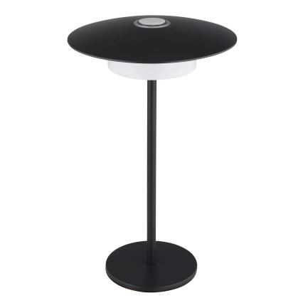 Globo - Candeeiro de mesa tátil LED para exterior LED/3W/3,7V 1800/2700/3000K IP44 1800 mAh preto