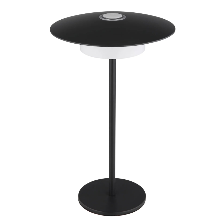 Globo - Candeeiro de mesa tátil LED para exterior LED/3W/3,7V 1800/2700/3000K IP44 1800 mAh preto