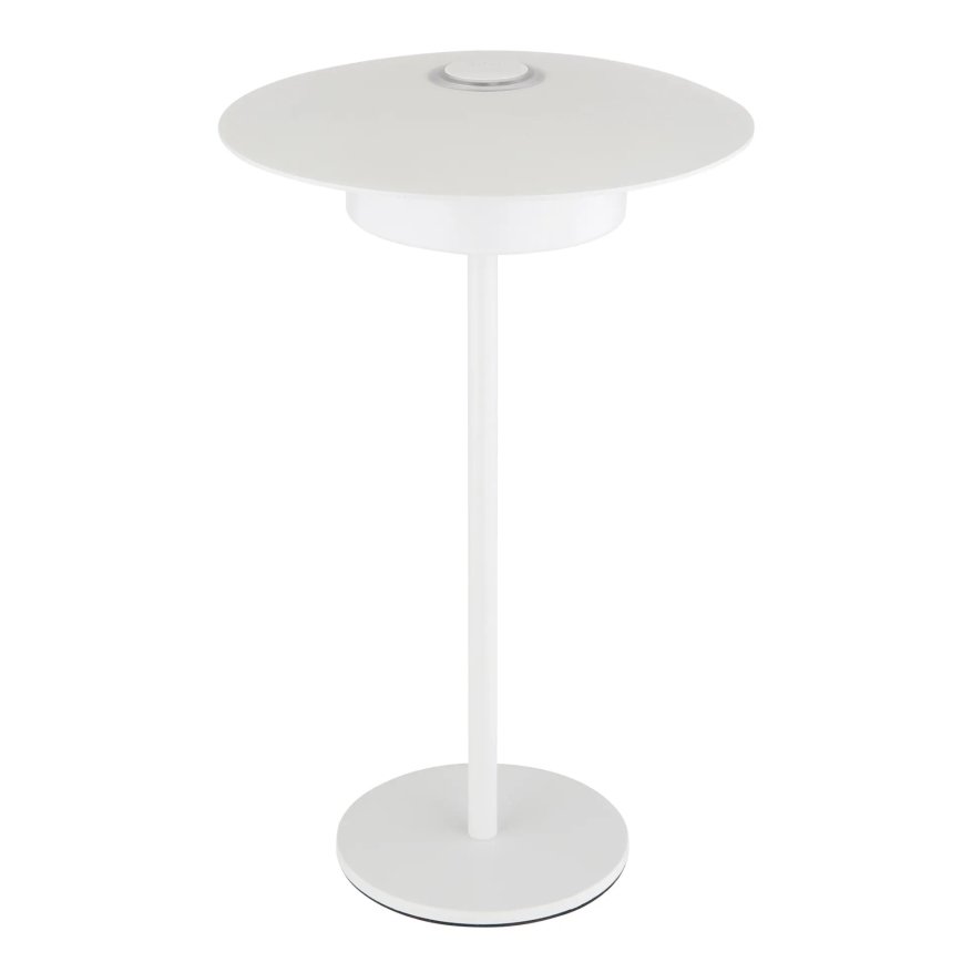 Globo - Candeeiro de mesa tátil LED para exterior LED/3W/3,7V 1800/2700/3000K IP44 1800 mAh branco