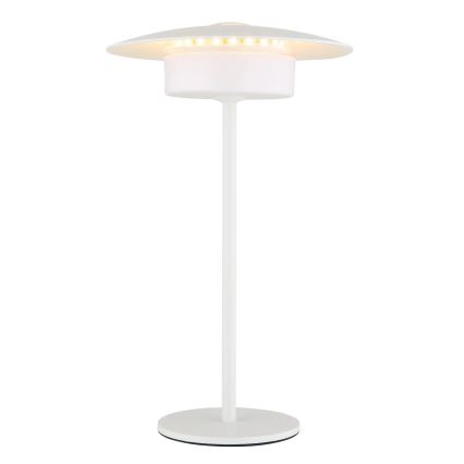 Globo - Lâmpada de mesa tátil recarregável LED para exterior LED/3W/3,7V 1800/2700/3000K IP44 1800 mAh branca