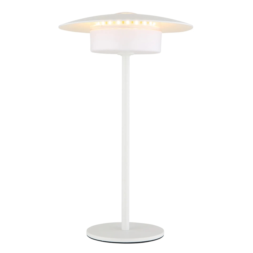 Globo - Lâmpada de mesa tátil recarregável LED para exterior LED/3W/3,7V 1800/2700/3000K IP44 1800 mAh branca