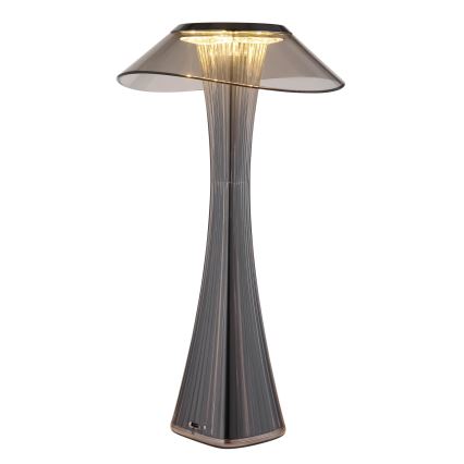 Globo - Candeeiro de mesa LED com regulação LED/2,5W/3,7V 1200mAh 2700K/4500K/6500K preto