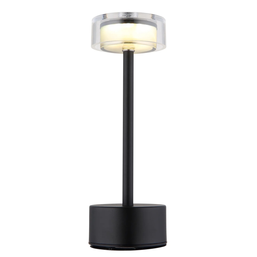 Globo - Candeeiro de mesa tátil LED com regulação LED/2,5W/3,7V 2700/4000/6500K 1800mAh preto