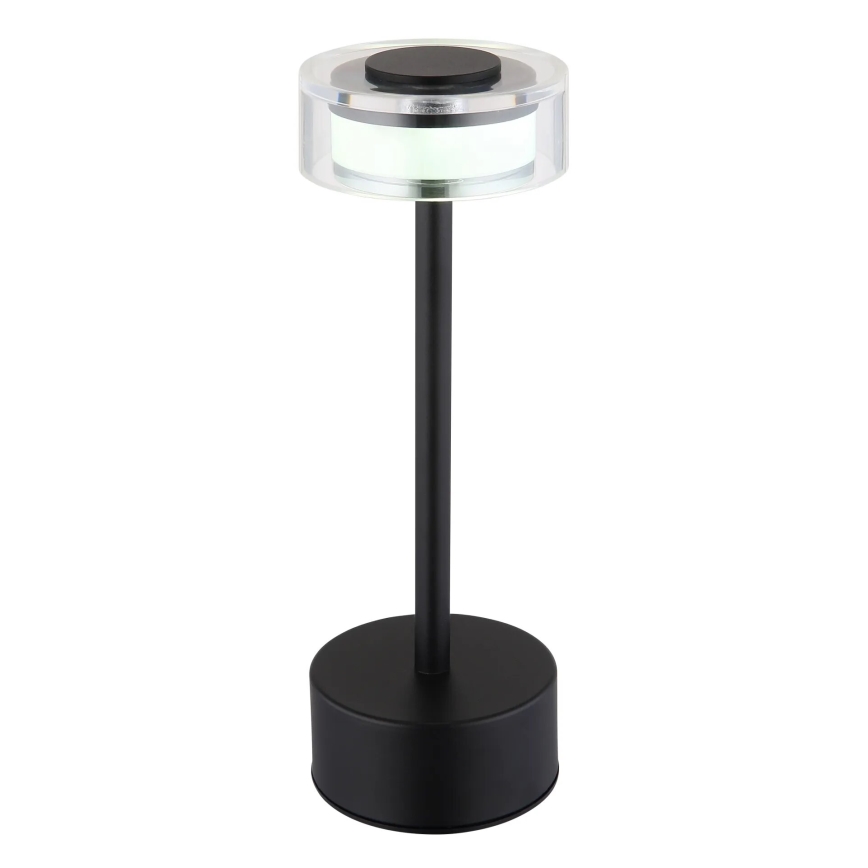 Globo - Candeeiro de mesa tátil LED com regulação LED/2,5W/3,7V 2700/4000/6500K 1800mAh preto