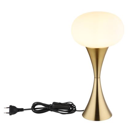 Globo - Candeeiro de mesa 1xE14/25W/230V latão