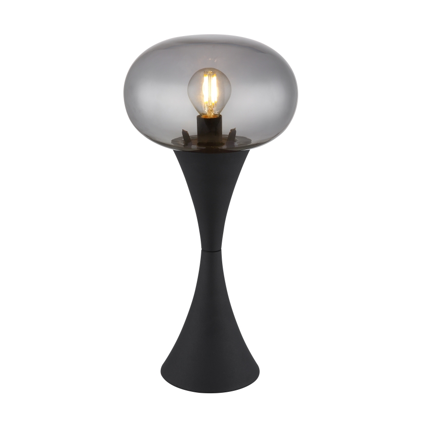 Globo - Candeeiro de mesa 1xE14/25W/230V preto