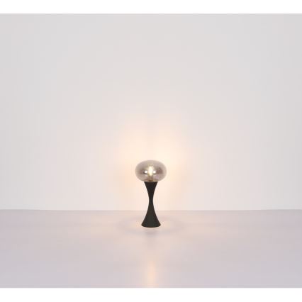 Globo - Candeeiro de mesa 1xE14/25W/230V preto