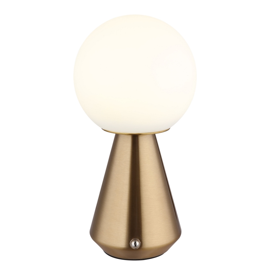 Globo - Lâmpada de mesa exterior tátil LED regulável LED/1,5W/5V 3000/4500/6500K 1800 mAh IP41 cobre