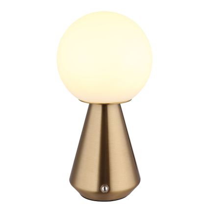 Globo - Lâmpada de mesa exterior tátil LED regulável LED/1,5W/5V 3000/4500/6500K 1800 mAh IP41 cobre