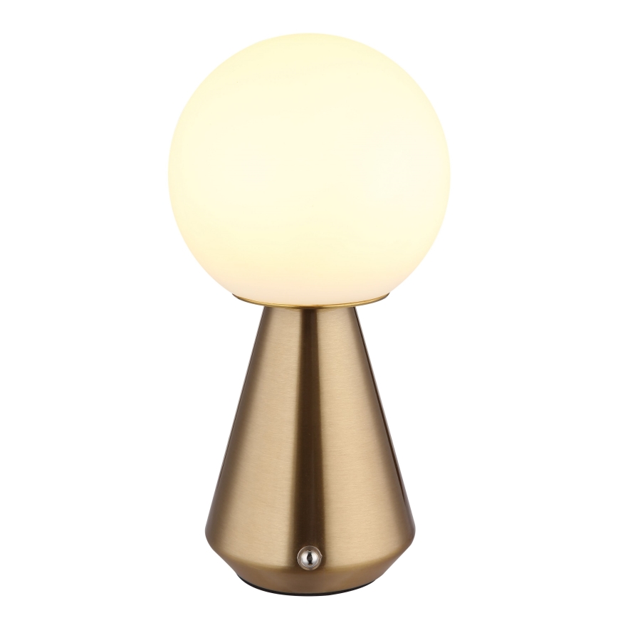 Globo - Lâmpada de mesa exterior tátil LED regulável LED/1,5W/5V 3000/4500/6500K 1800 mAh IP41 cobre