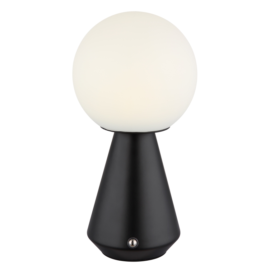 Globo - Lâmpada de mesa exterior tátil LED regulável LED/1,5W/5V 3000/4500/6500K 1800 mAh IP41 preta