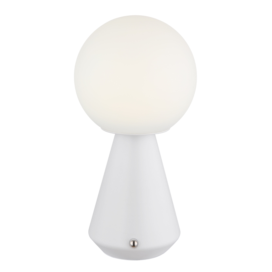 Globo - Lâmpada de mesa exterior tátil LED regulável LED/1,5W/5V 3000/4500/6500K 1800 mAh IP41 branca