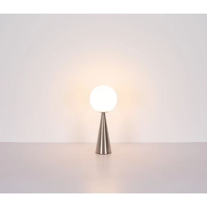 Globo - Candeeiro de mesa 1xE27/40W/230V cromado mate