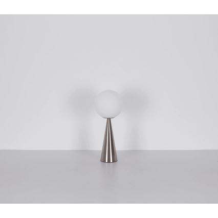 Globo - Candeeiro de mesa 1xE27/40W/230V cromado mate