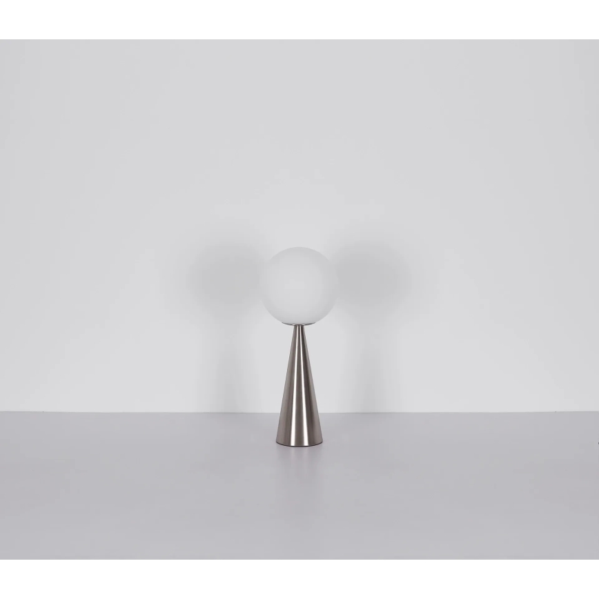 Globo - Candeeiro de mesa 1xE27/40W/230V cromado mate