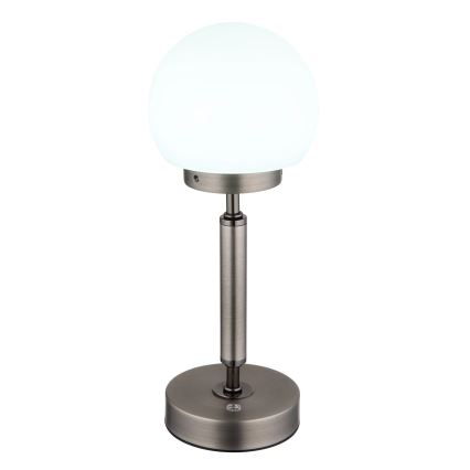 Globo - Candeeiro de mesa LED tátil com regulação LED/2,5W/5V 1800mAh 2700/4000/6500K antracite